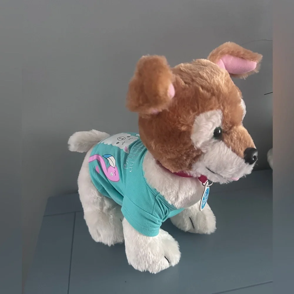 Build A Bear Promise Pets Brown and White Puppy‎